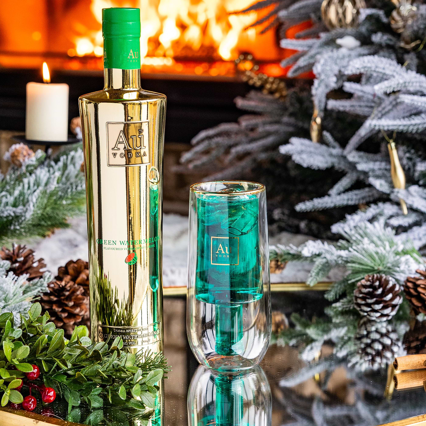 Au Double Wall Bottle Bundle - Au Vodka