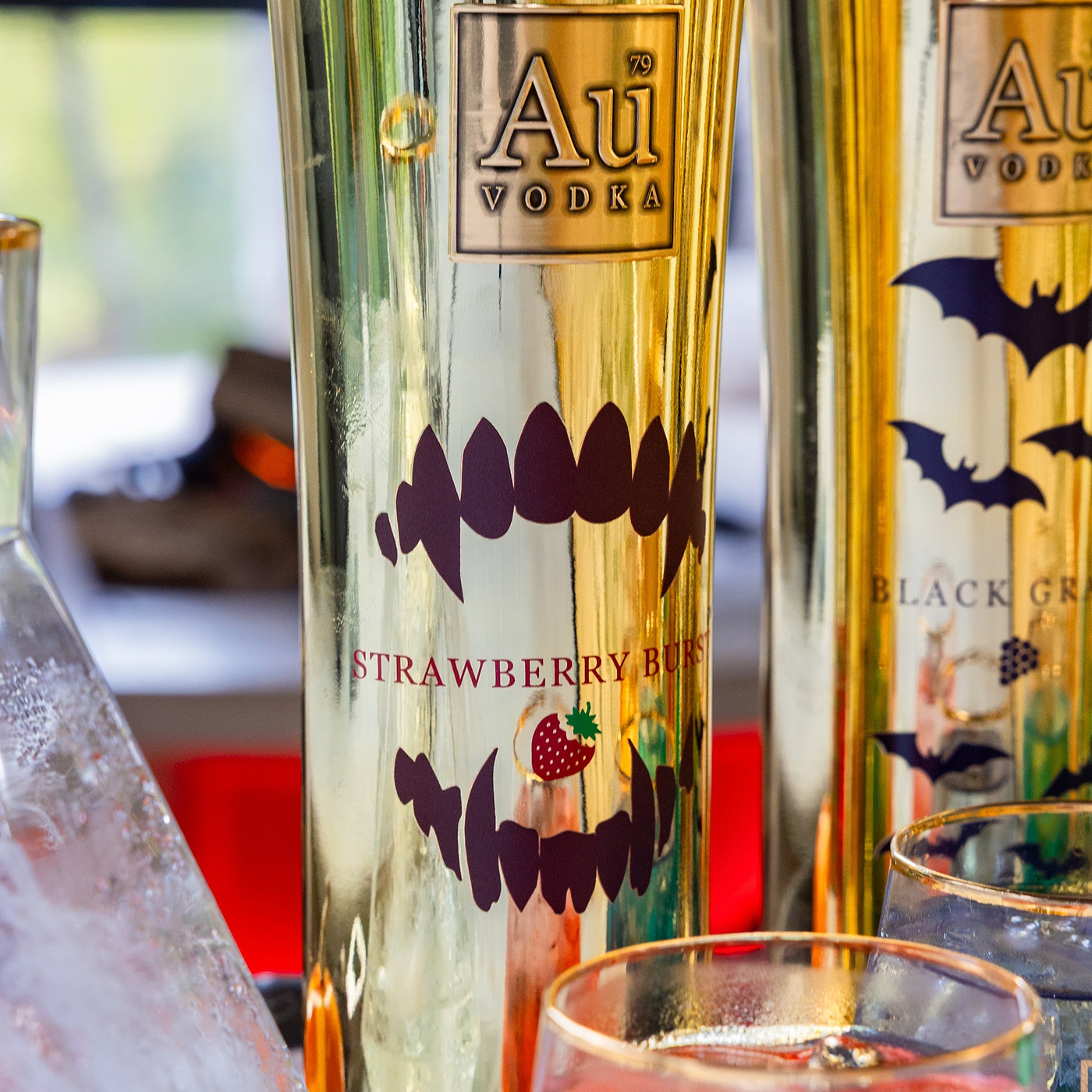 Au Vodka Limited Edition Halloween 4 Bottle Bundle