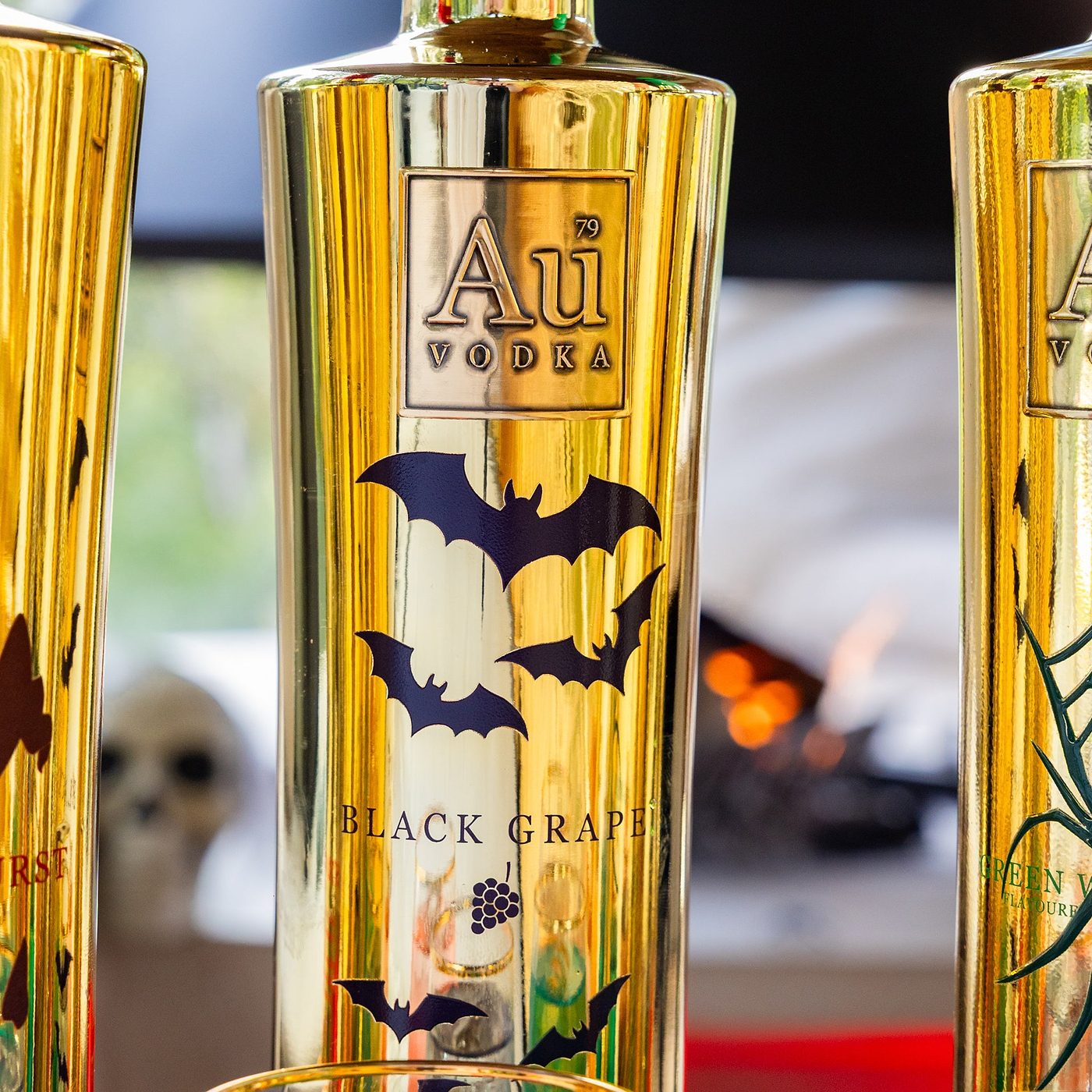 Au Vodka Limited Edition Halloween 4 Bottle Bundle