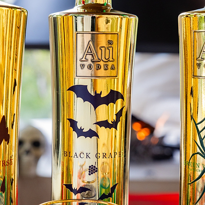 Au Vodka Limited Edition Halloween 4 Bottle Bundle