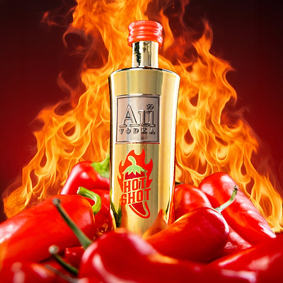 Au Vodka Limited Edition Hot Shot Gift Set