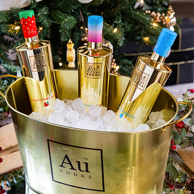 Au Gold Ice Bucket - Au Vodka