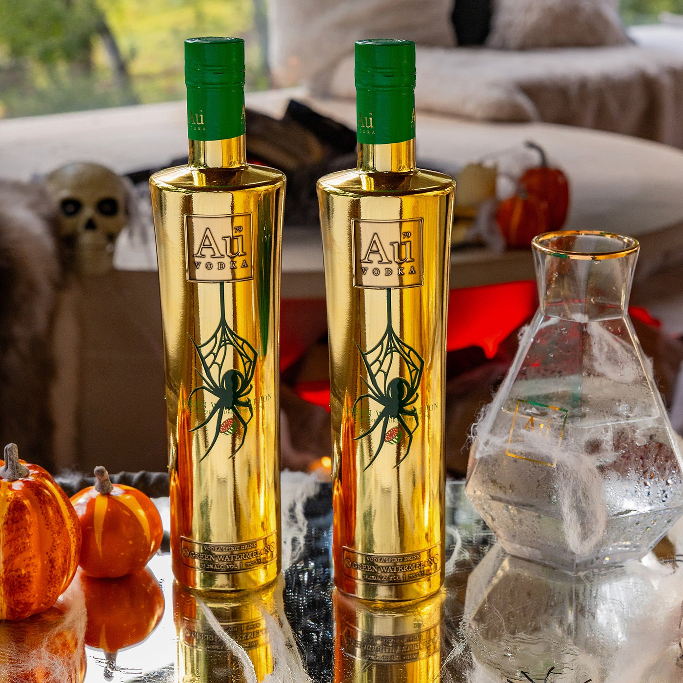 Au Vodka Limited Edition Halloween 2 Bottle Bundle