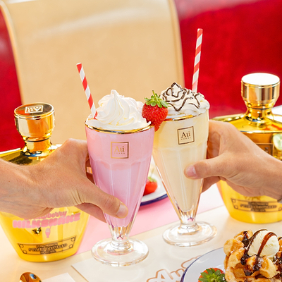 Au Vodka Milkshake Duo + FREE Glass
