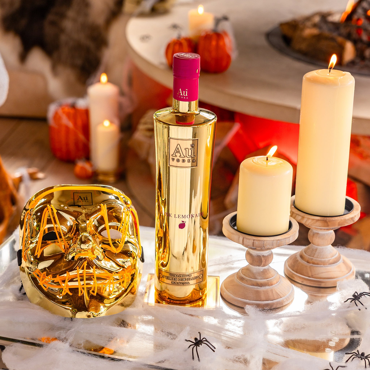 Au Vodka Any 70cl Bottle & Any Mask