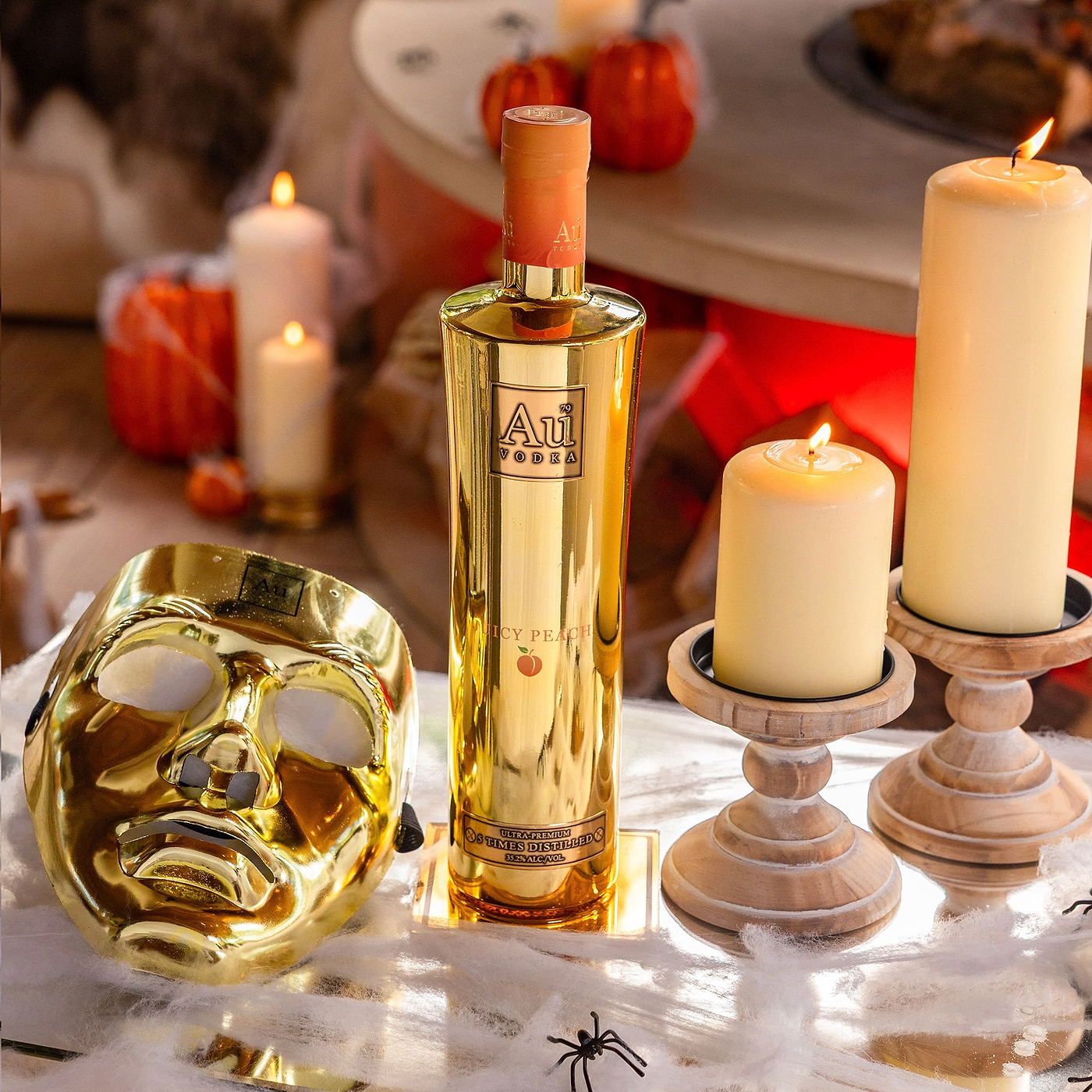 Au Vodka 70cl & Gold Mask