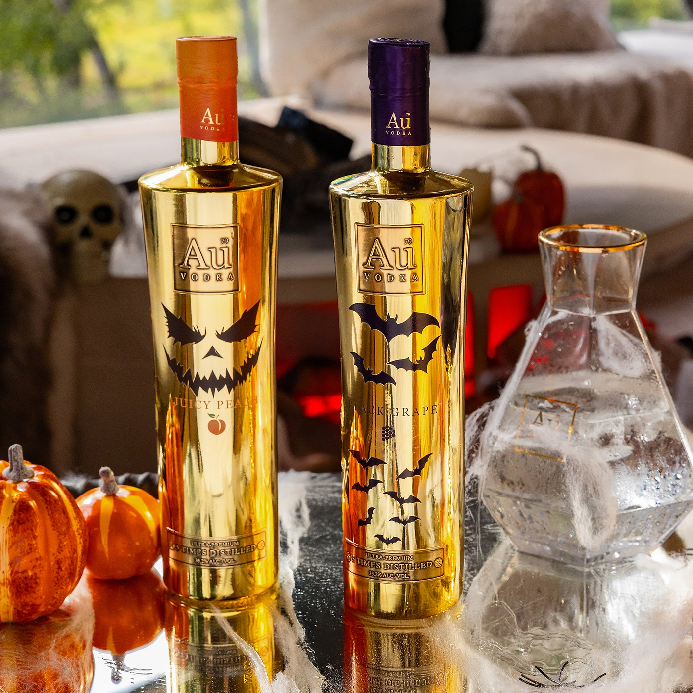 Au Vodka Limited Edition Halloween 2 Bottle Bundle
