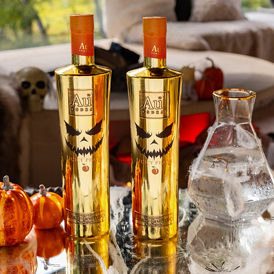 Au Vodka Limited Edition Halloween 2 Bottle Bundle