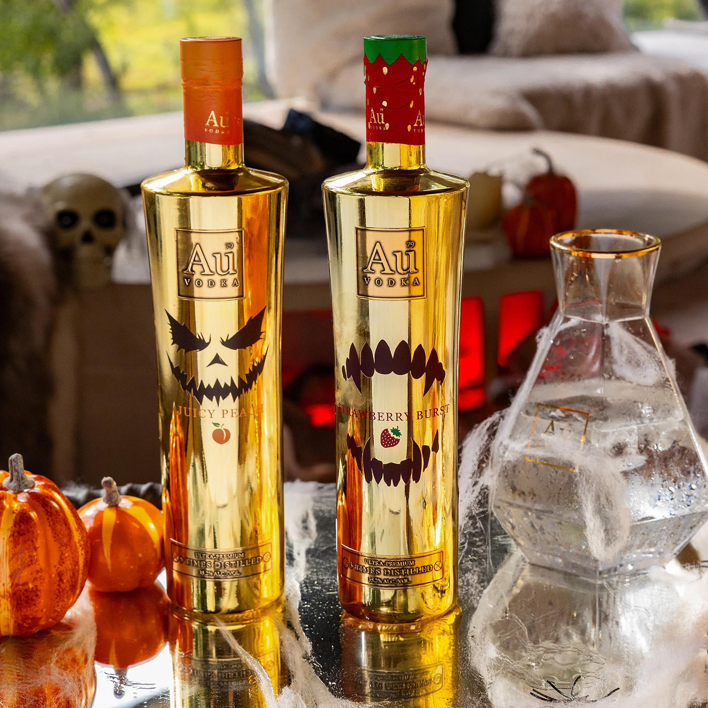 Au Vodka Limited Edition Halloween 2 Bottle Bundle
