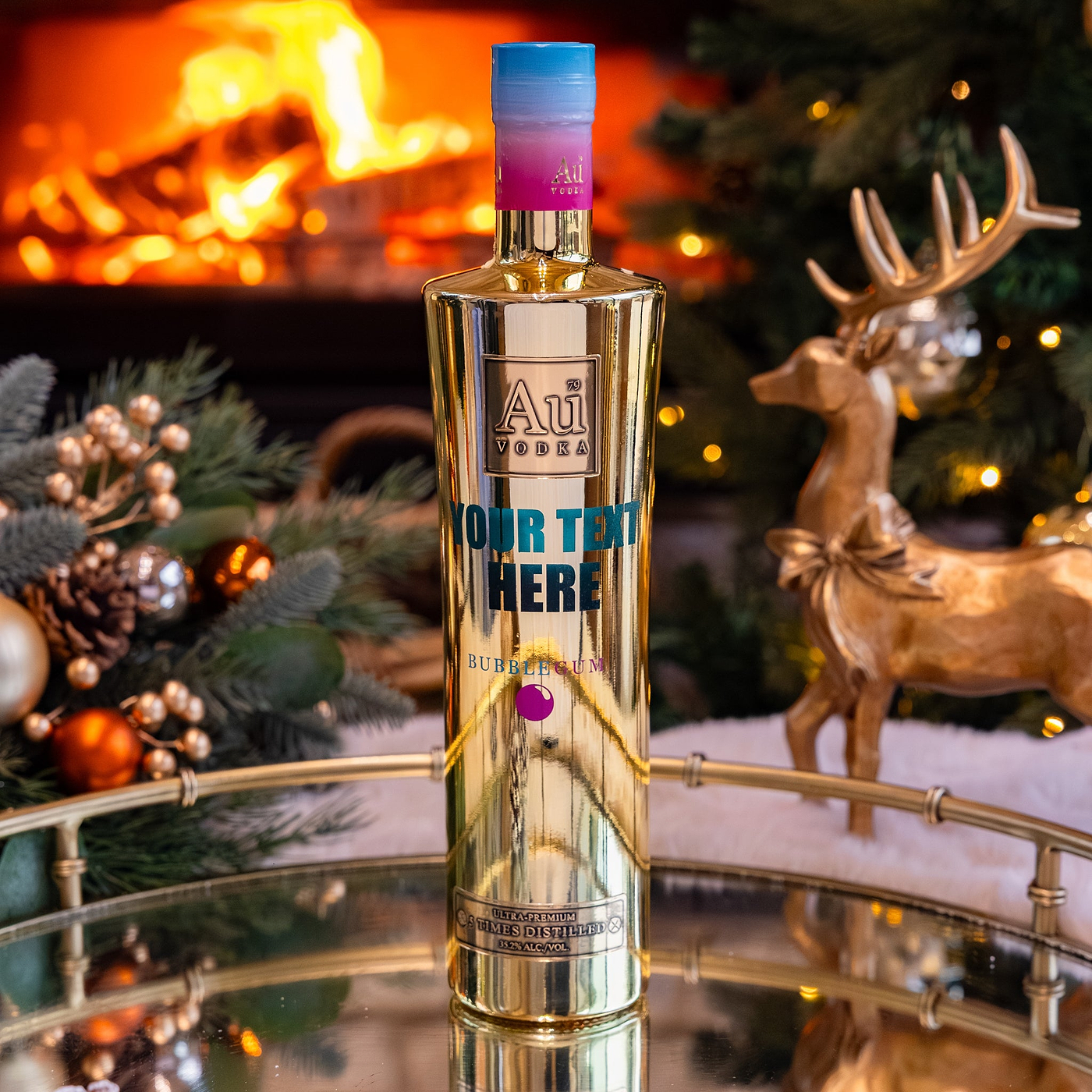 Engraved Au Vodka Bubblegum 70cl