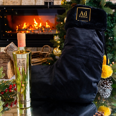 Any Au Vodka 70cl & Luxury Christmas Stocking