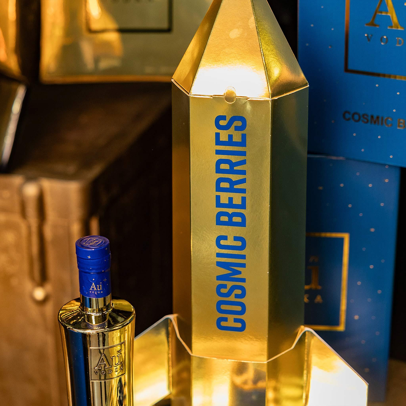 Au Vodka VIP Rocket Gift Box