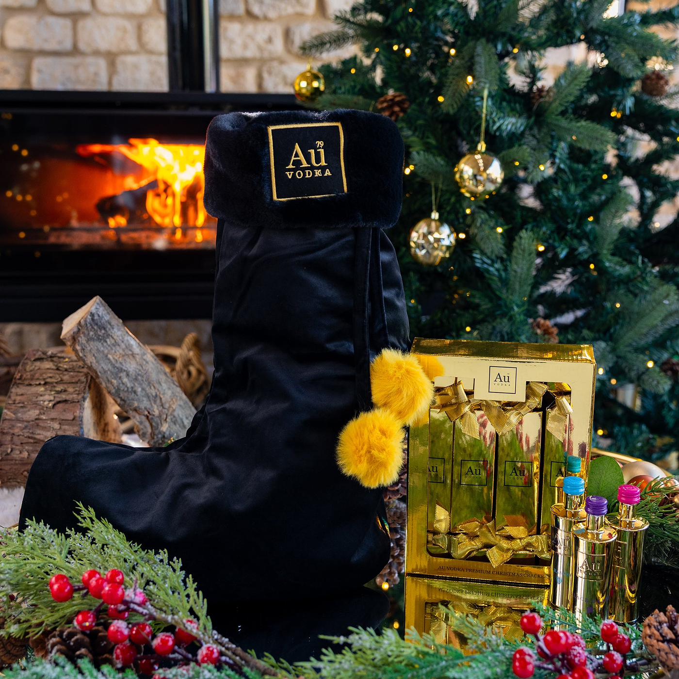 Au Vodka Christmas Stocking Bundle
