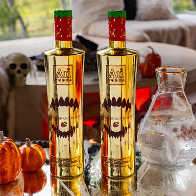 Au Vodka Limited Edition Halloween 2 Bottle Bundle
