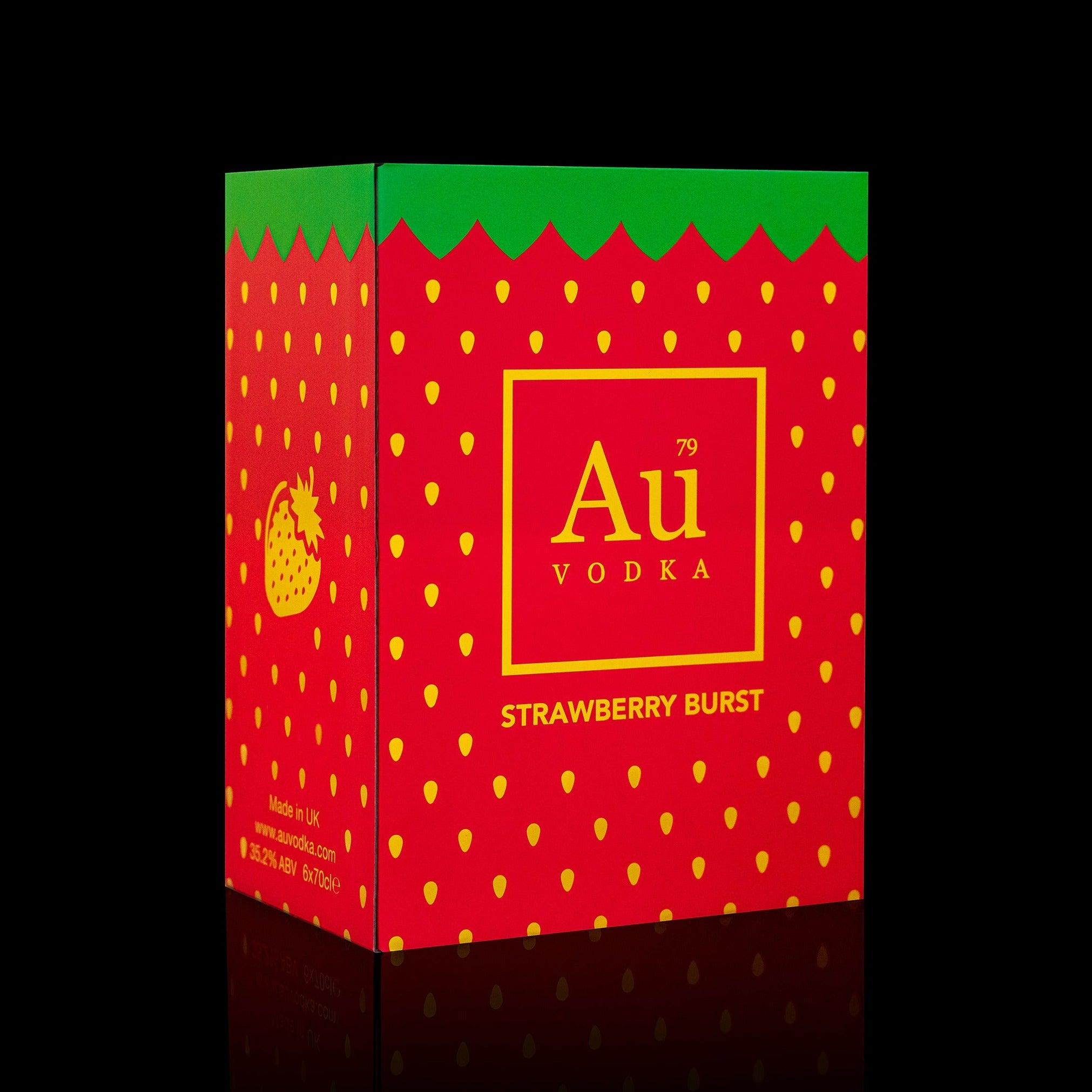 Au Vodka Strawberry Burst Case of 6