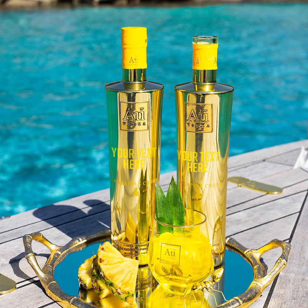 Personalised Au Vodka Pineapple Crush 70cl