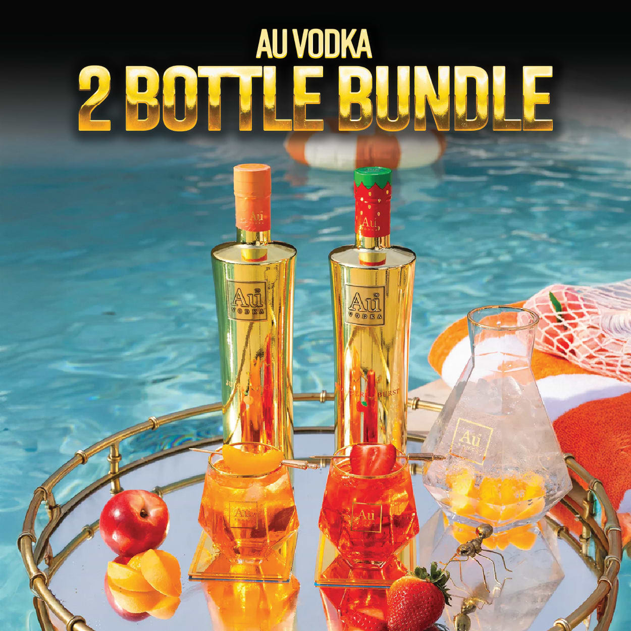 Au Vodka 2 Bottle Bundle