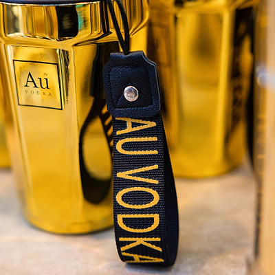 Au Gold Thermal Coffee Cup - Au Vodka