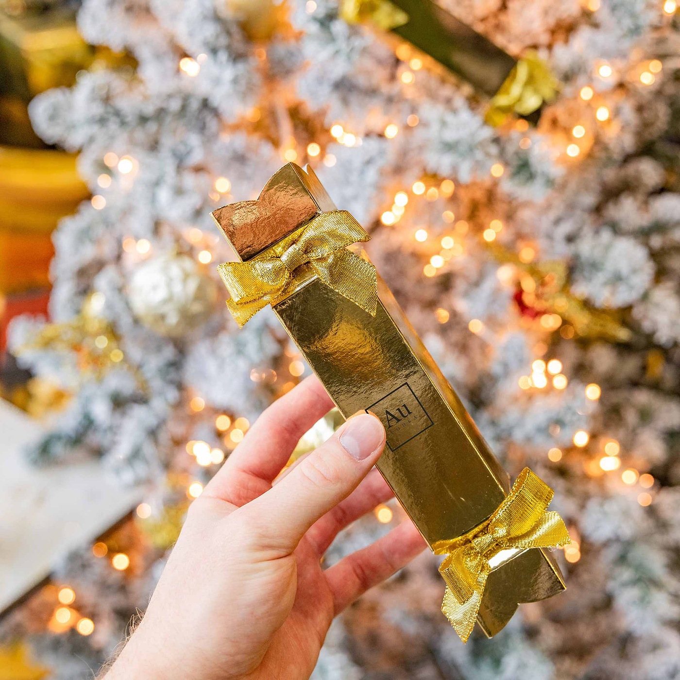 Au Gold Christmas Crackers Set - Au Vodka