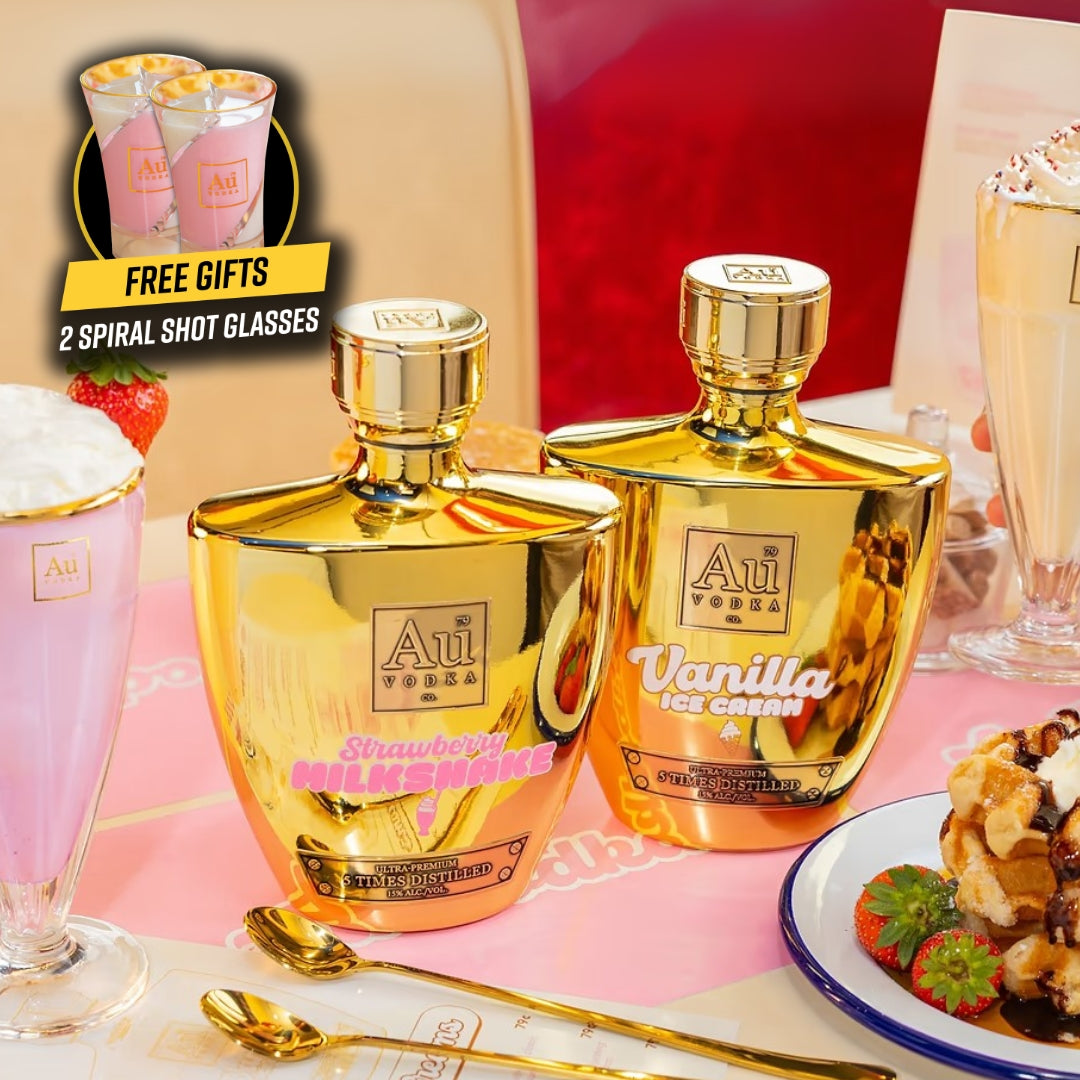 Au Vodka Milkshake Duo & FREE Gifts