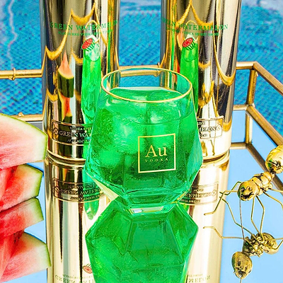 VIP Au Vodka Green Watermelon - Au Vodka