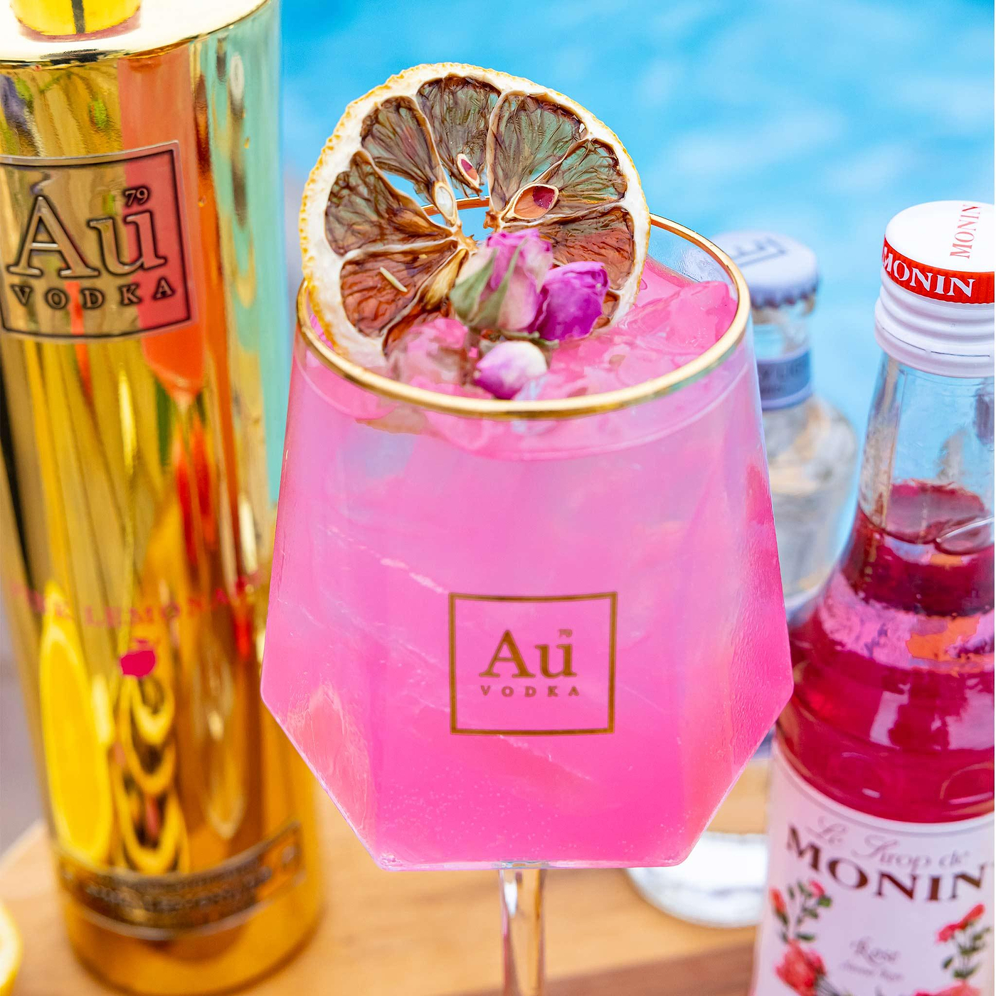 Au Vodka Pink Rose Lemonade Cocktail Kit