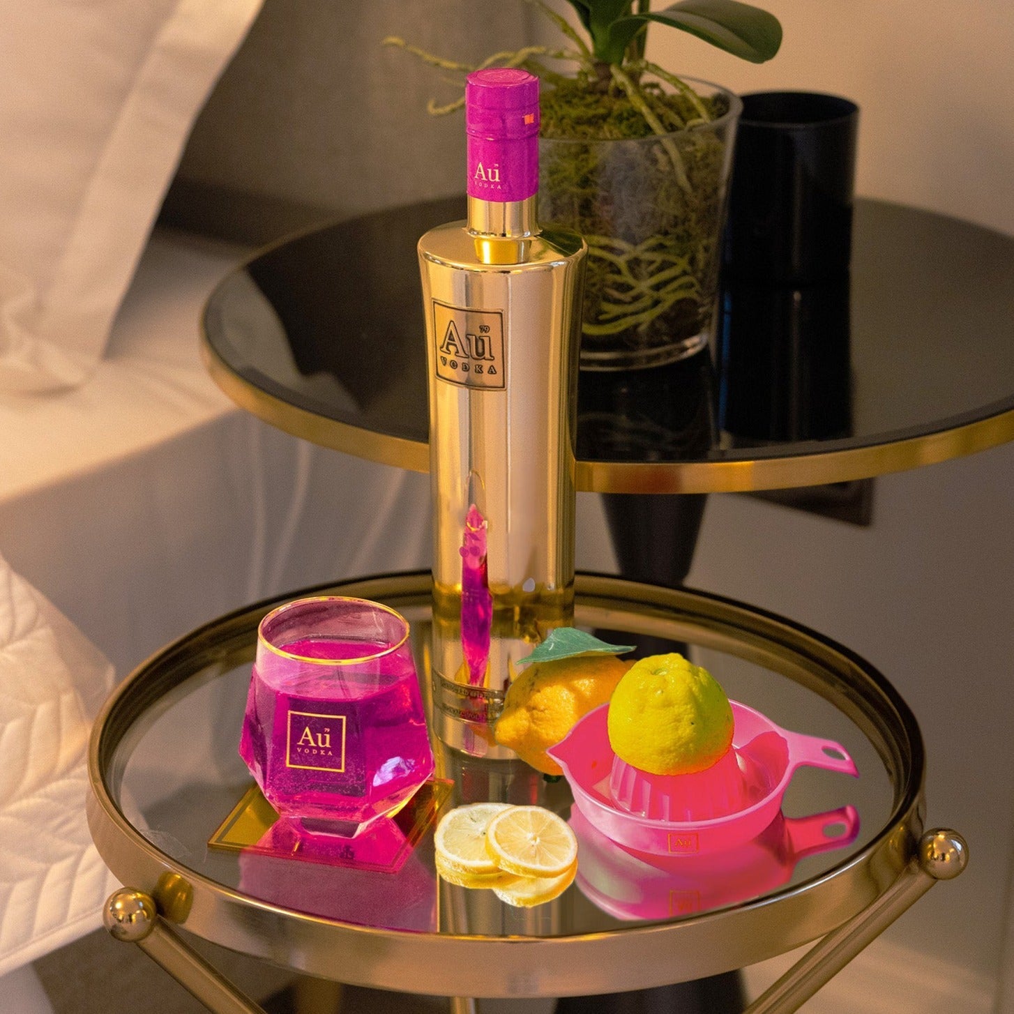 Au Vodka Pink Lemonade & FREE Lemon Squeezer - Au Vodka