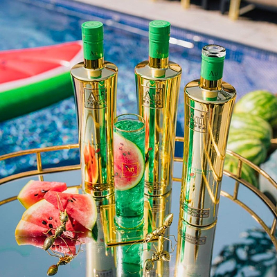 VIP Au Vodka Green Watermelon - Au Vodka