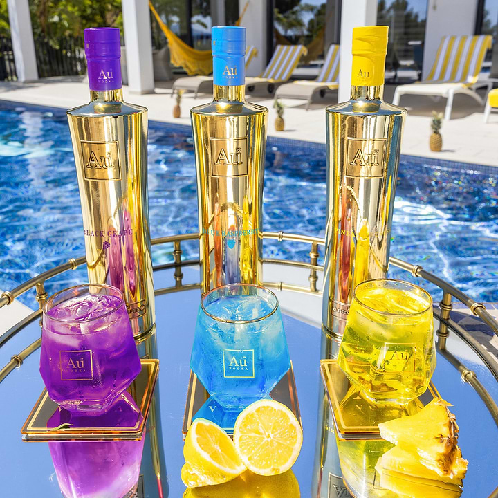 Au Vodka 3 Bottle Combo USA