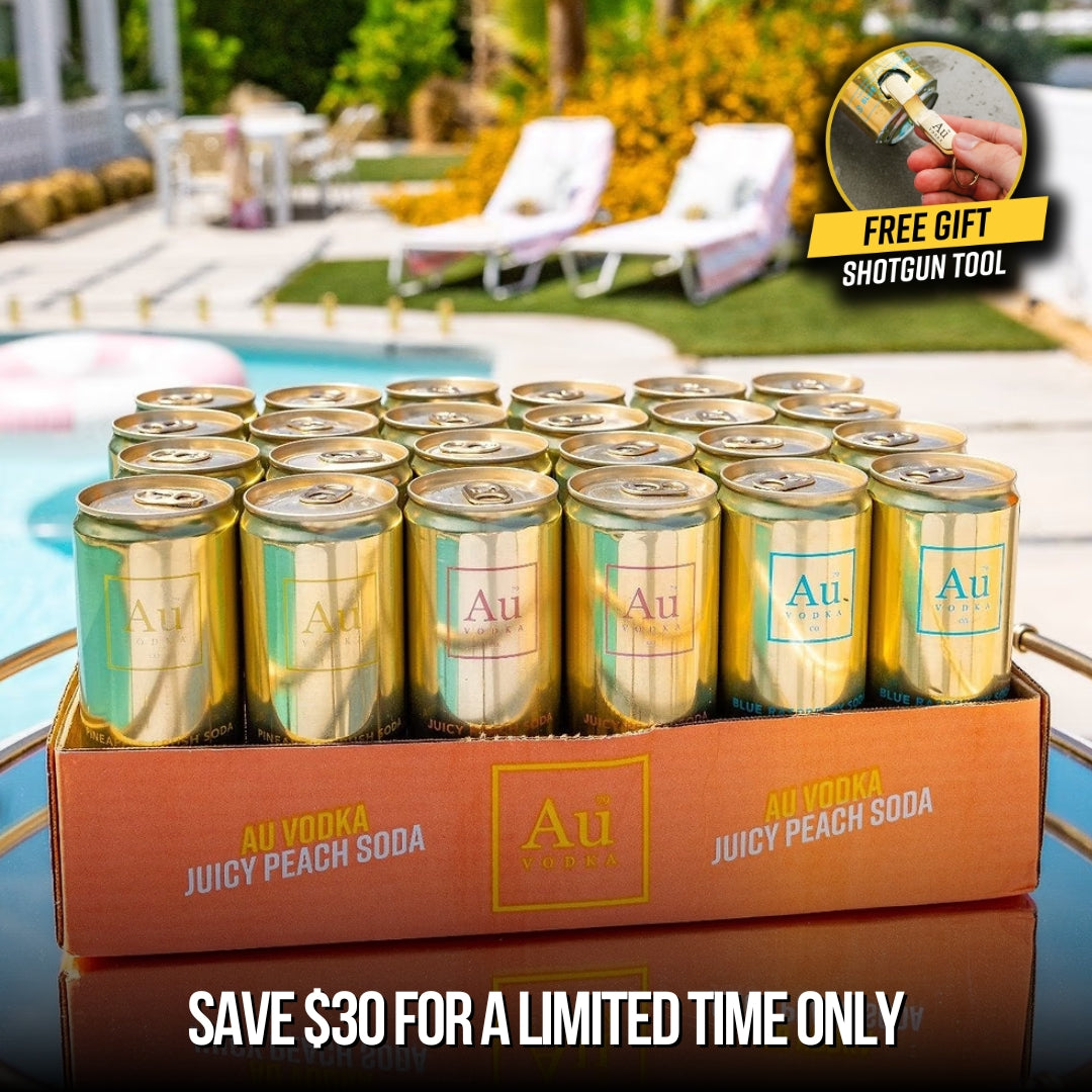 Au Vodka Pre-Mixed Variety Pack - 24 Cans