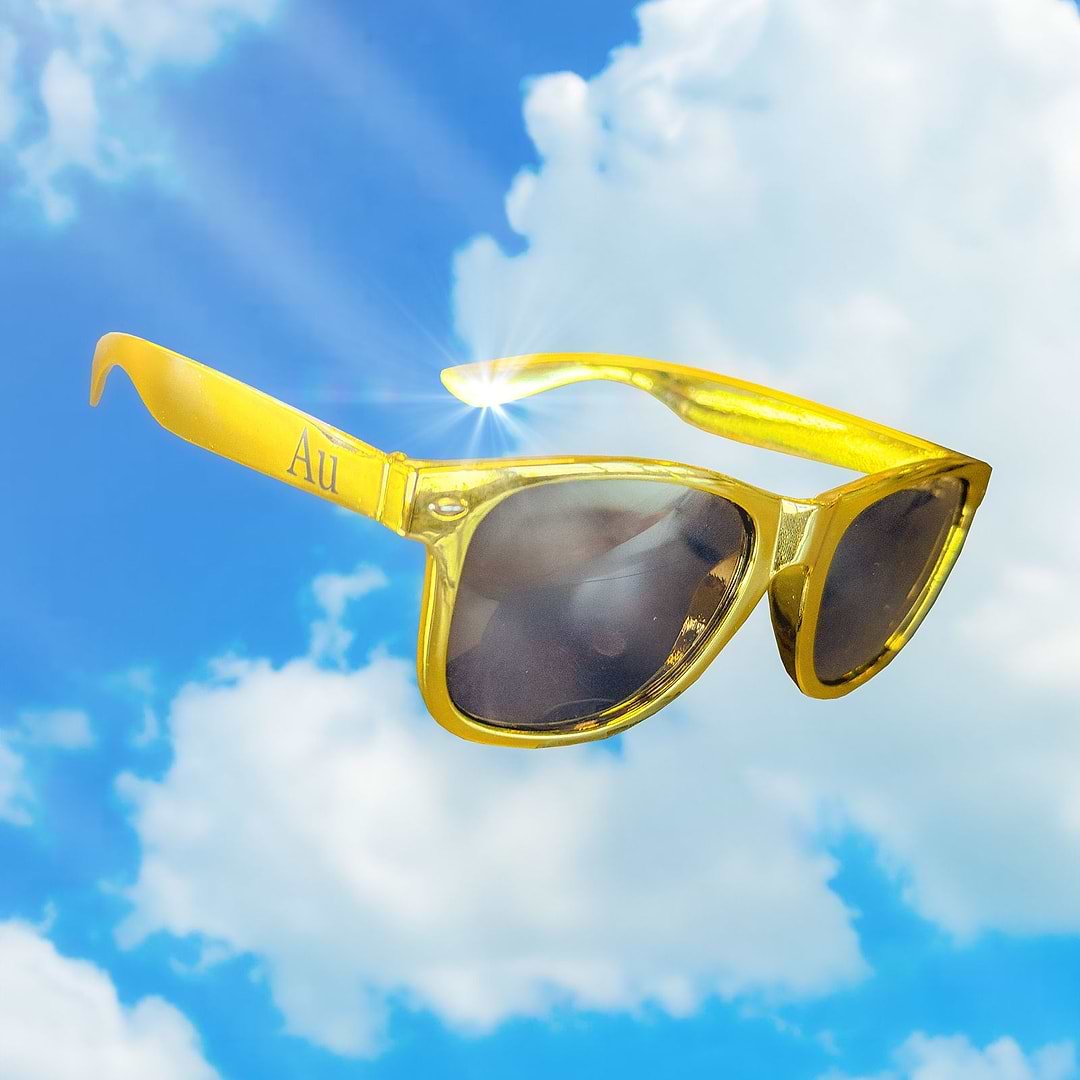 Au Gold Sunglasses