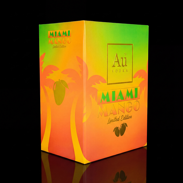Au Vodka Miami Mango Case of 6
