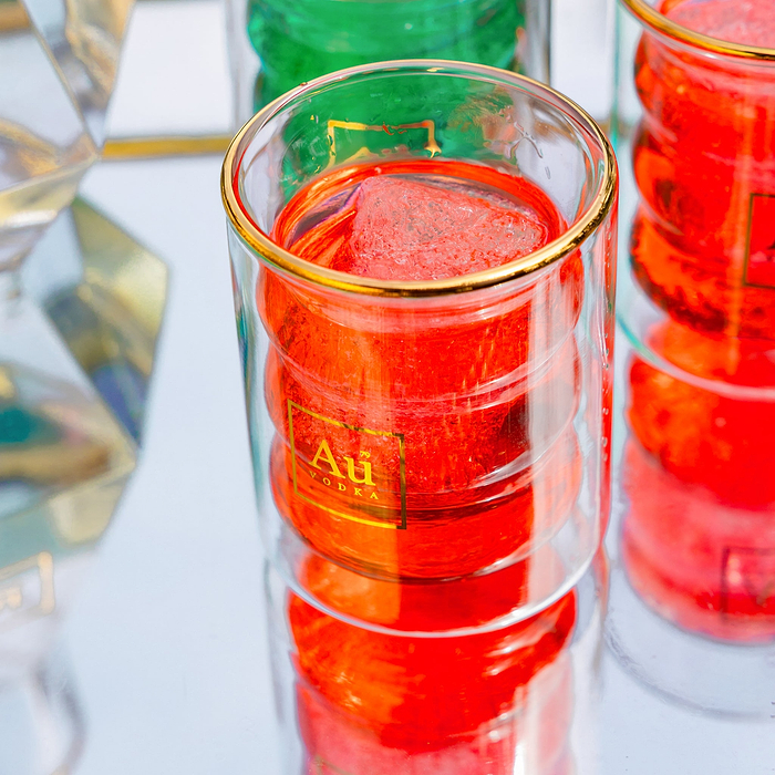 Au Ripple Glass