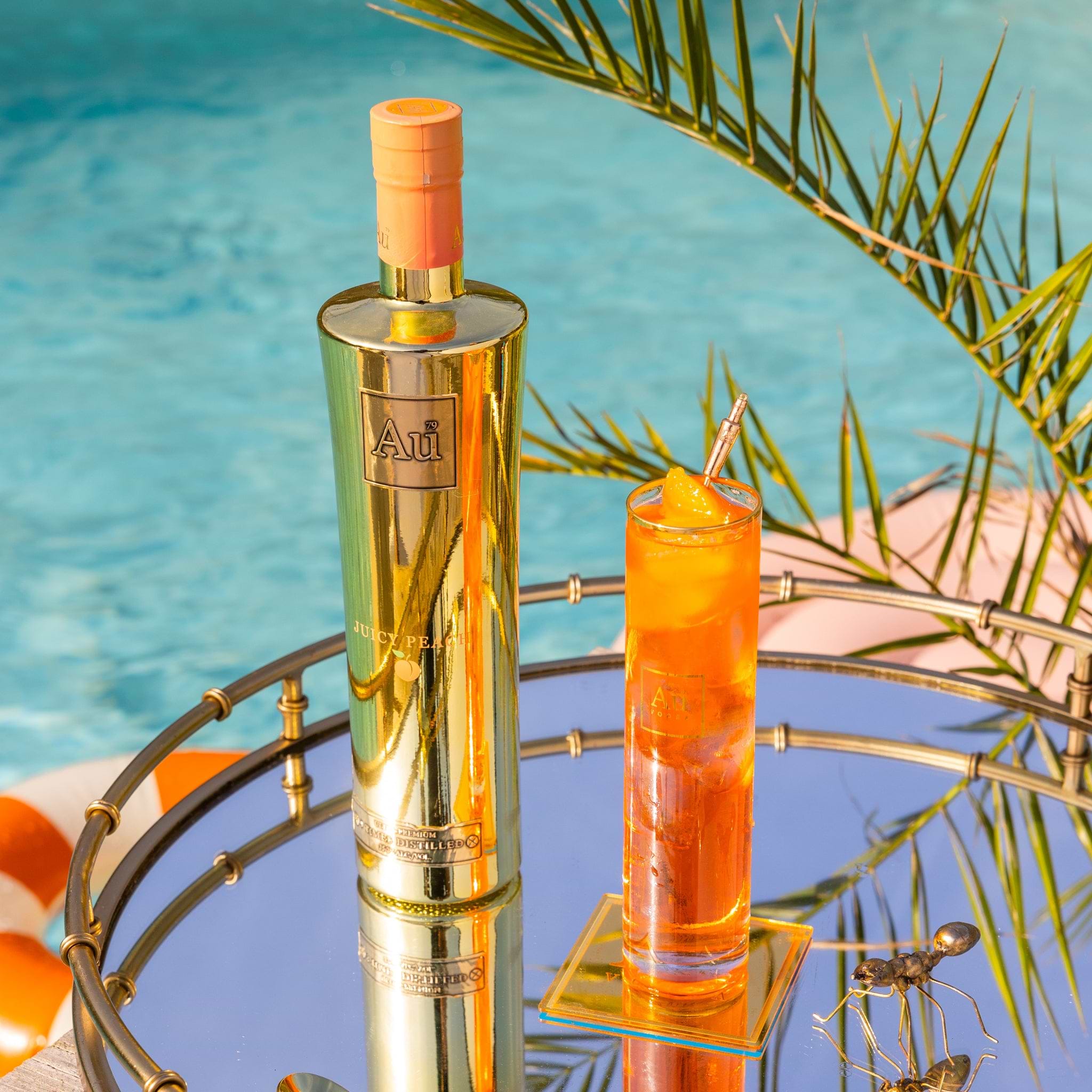 Juicy Peach & Highrise Glass