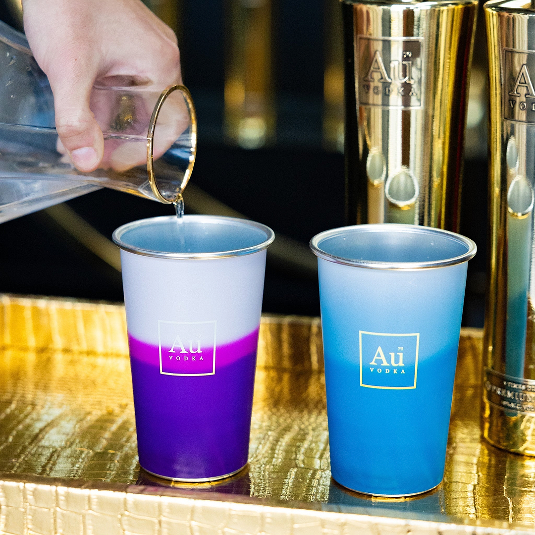Au Vodka Color Changing Cup