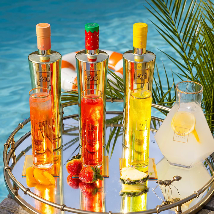 Au Vodka USA 3 Bottle Bundle