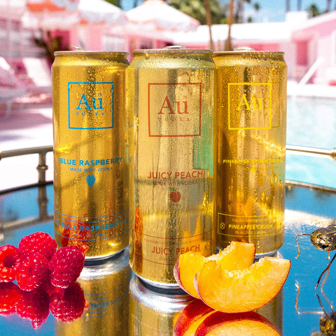 Au Vodka Pre-Mixed Variety Pack - 24 Cans