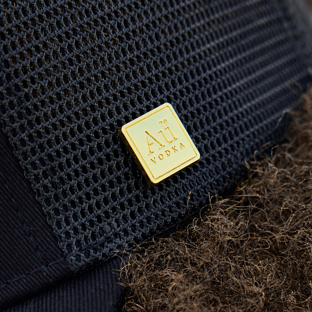Au Signature Cap - Black/Gold