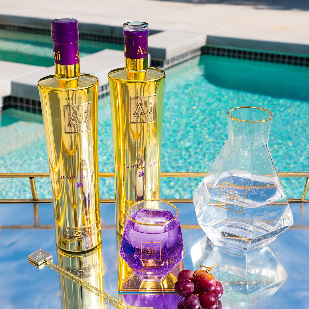 Au Vodka Black Grape USA Moneyshot