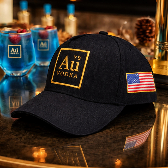 Au Flag Cap