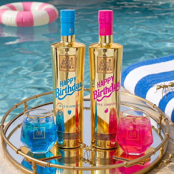 Au Vodka Happy Birthday Edition 750ml