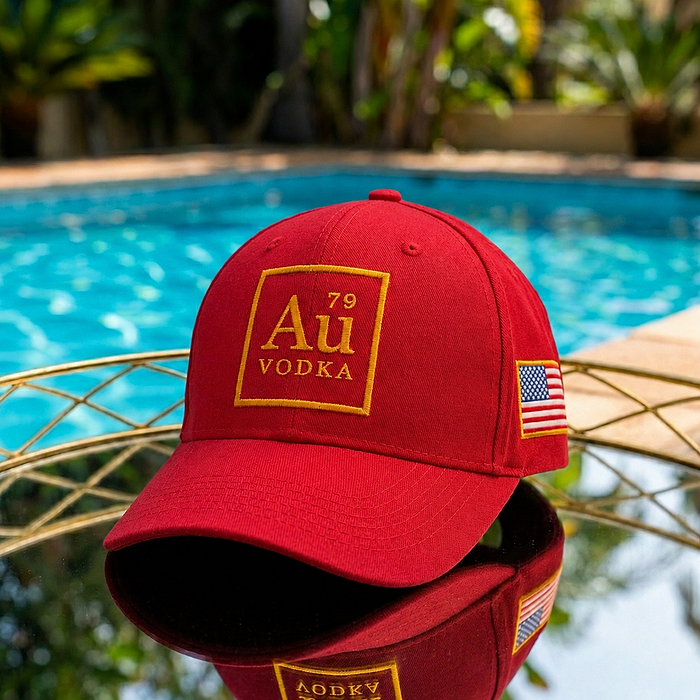 Au Flag Cap - Red Cherry Edition
