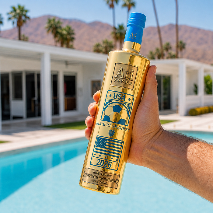 Au Vodka 750ml USA Soccer Edition