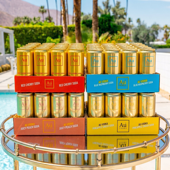 Au Vodka Full Cocktail Can Bundle - 96 Pack