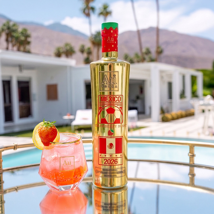 Au Vodka 750ml Mexico Soccer Edition