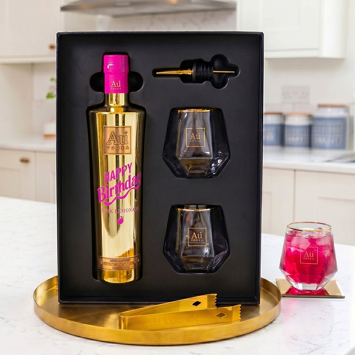 Au Vodka Happy Birthday Gift Pack