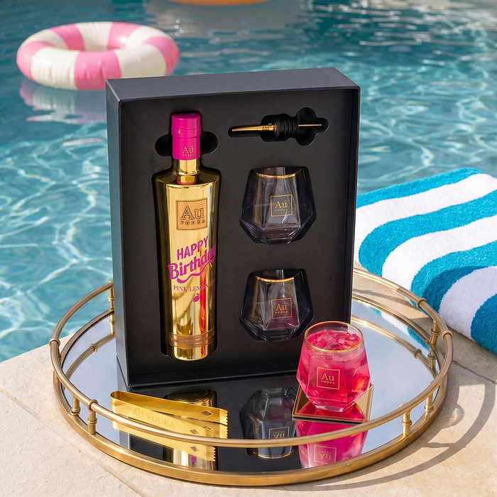 Au Vodka Happy Birthday Gift Pack
