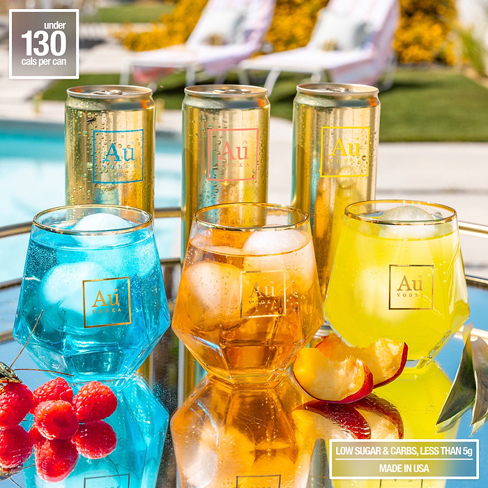 Au Vodka Cocktail Can Variety Pack - 24 Cans