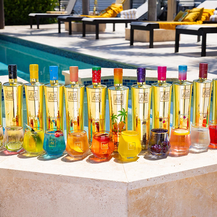 Au Vodka Full Bottle Collection