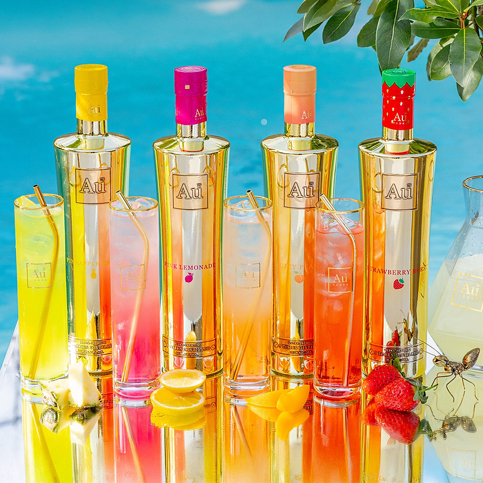 Au Vodka 4 Bottle Bundle
